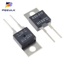 5개/몫 KSD 01F 온도 스위치 TO220 평상시 열 H 및 닫힘 D, 02 H (Normally Open), 14 75C