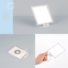 레인보우가든 각도조절 사각거울 각도조절탁상거울, 중