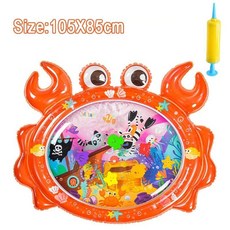 물놀이 매트 감각 발달 장난감 소근육 훈련 PVC 풍선 놀이 활동 물쿠션 조기 교육 완구, 기타, ATS30413 B