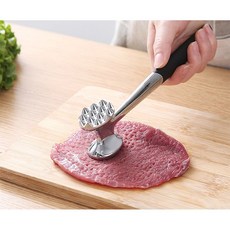 고기망치 양면 미트 텐더라이저 해머 주방 조리 도구