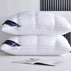 아바스 숙면 고급 고중량충전 퀼팅 호텔베개, 2개