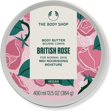 The Body Shop 더바디샵 브리티시 로즈 바디 버터 일반피부용, 1개, 400ml