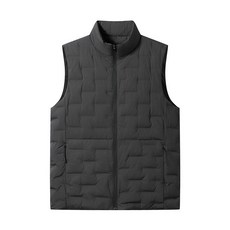 立領保暖馬甲背心 - 中青年韓版寬鬆休閒防風坎肩