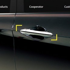 11년 4도어 엑센트 도어캐치몰딩 크롬 고급형 9pcs kjt+93867gH