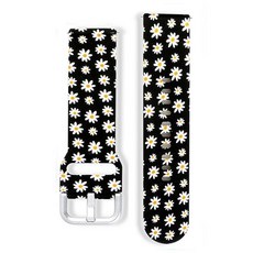 Bnads Amazfit Bip 6 스마트 워치 밴드와 호환 가능 여성용 부드러운 실리콘 패턴 꽃무늬 스트랩 밴드 Amazfit Bip 6 시계용스타일-A 188789, 스타일-b