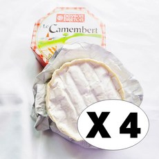페이장브레통 르 까망베르치즈 125g, 4개