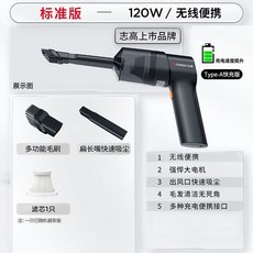 CHIGO 志高 車載吸塵器 手持無線吸塵機, 1個, X1MAX-A【濾芯*1】-單吸款