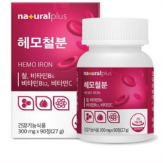 내츄럴플러스 헤모철분 300mg, 10개