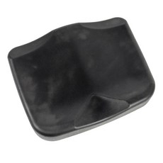 운동 성인을 위한 로잉 머신 폼 쿠션 빨 수 있는 편안한 부드러운 시트 쿠션, 표시된 크기, PU, 검은색