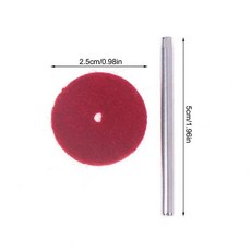 재봉틀 스풀 핀 레드 펠트 패드 공예 도구 부품, 1개, 1. Red