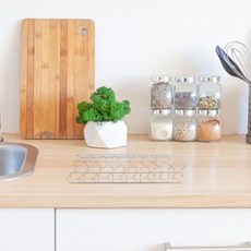 8단 스테인리스 스틸 그릇 및 접시 건조대 효율적인 배수 기능을 갖춘 모던 미니멀리스트 주방 식기, 02 29.5X12X2.3CM