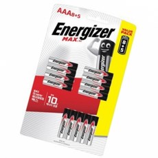 알카라인 건전지 맥스 AAA 13개입 시계 배터리 후레쉬, 1개