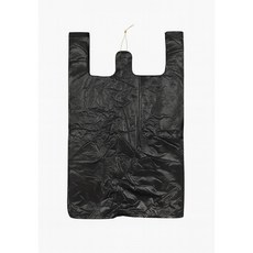 월드크린 검정 손잡이 비닐봉투, 10L, 200개