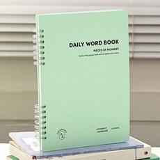 아이코닉 데일리 A5 워드북 영단어 영단어노트, 데일리 A5 민트, 1개