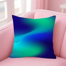 그라디언트 헤일로 베개 커버 툰 선물 쿠션 침실 홈 소파 의자 좌석 장식, I. z11