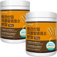 호라산 밀 복합 콤부 효소 식약처 HACCP 인증 곡물 발효효소 분말 가루, 150g, 2개