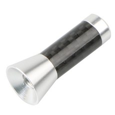 자동차 알루미늄 안테나 실제 섬유 지붕 라디오 교체, 1. 3.5cm Silver