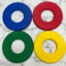 現貨台灣製安全空心PU發泡飛盤, 隨機出貨, 1個