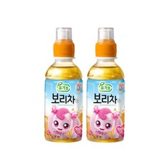 웅진 캐치 티니핑 유기농 보리차, 200ml, 2개