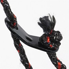 땅콩모양 컬러 스토퍼 1P 텐트끈, 블랙