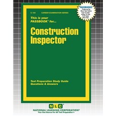 (영문도서)Construction Inspector Paperback, National Learning Corp, English, 9781799301646
