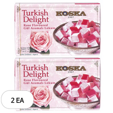 코스카 터키쉬 딜라이트 로즈 젤리, 125g, 2개
