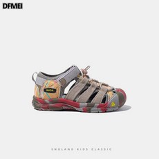 DFMEI 男童包頭涼鞋新款夏季運動沙灘鞋軟底兒童鞋子女童防滑溯溪鞋