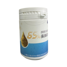 西班牙專利65%藻油素 rTG素食軟膠囊, 88g, 1個
