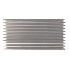 은색 톤 알루미늄 라디에이터 방열판 100x50x30mm