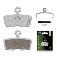 Avid Sram 코드 2011 B1 RS A1 RSC 스텔스 2024 가이드 RE DB8 2023 G2 MTB eMTB 마운틴용 자전거 디스크 브레이크 패드, Silver (E2) 1 Pair - w/Pin