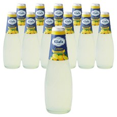 클리아파 레몬 과즙 탄산음료, 12개, 230ml