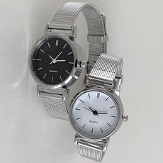 [수앤수]클레망 라운드 메탈 손목 시계 (22W002)