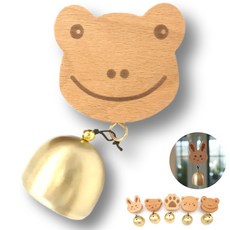 출입문 문종 현관 종소리 자석 도어벨 현관문 종 풍경, 개구리