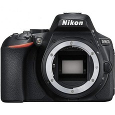 니콘 D5600BK 디지털 SLR 카메라 본체 블랙, Body 해외직구 _Main unit only