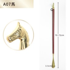 糊塗鞋匠 十二生肖獸首鋅合金鞋拔, 1個, A07馬