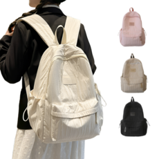 라이프윙 기저귀 가방 가벼운 경량 백팩 여대생 데일리 여행용, 핑크