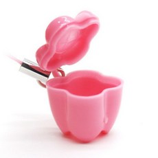 강아지 고양이 유치 보관통 반려견 이빨 케이스 굿즈 분홍