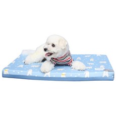 강아지 메쉬베어 쿨방석 소형 1P 고양이 여름 매트, 1
