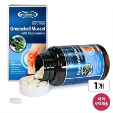[호주] 마더네스트 초록입 홍합 (뉴질랜드산 원료) 글루코사민 1500mg 180정 관절 건강 본사 정품 (26년 12월), 1개, 180