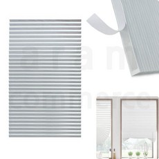 창문에 붙이는 블라인드 암막 불라인드 90x240cm WH 창문햇빛가리개 주방블라인드
