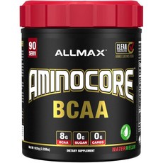 올맥스 ALLMAX AMINOCORE BCAA Sweet Tea - 945 g Powder - 8.18 Grams of BCAAs Per Serving - with B Vit, 1개, 945g