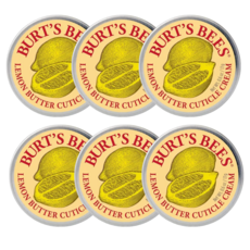 버츠비 레몬 버터 큐티클 크림, 17g, 6개