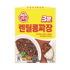 오뚜기3분 렌틸짜장, 200g, 2개