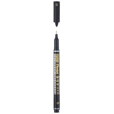 PENTEL 飛龍 奇異筆 簽字筆 超極細 極細, 1個, NFS410油性筆-黑