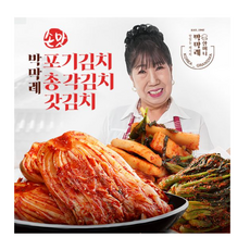박막례 손맛 포기김치7kg + 총각김치2kg + 갓김치1kg (10kg) 원산지 : 기본정보 참조 >, 7kg, 1