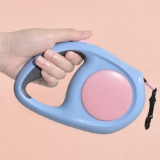 자동 리드줄 5m 강아지 산책용 목줄 스카이블루, 1개, 네이비(b)