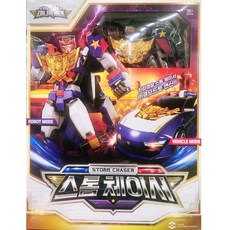 미니특공대 시즌6 최강경찰 스톰 체이서 로봇장난감, 혼합색상, 1개