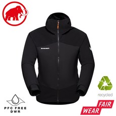 MAMMUT 男 Taiss IN Hybrid Hooded 軟殼外套 衝鋒衣