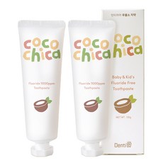 덴티마마 코코치카 무불소 치약 | 어린이 유아 아기 충치예방, 1+1 덴티마마 코코치카 무불소 어린이 아기 유아용 치