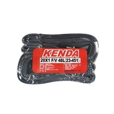 KENDA 建大內胎 20*1(法式48mm) 20x1.0 (23-451) 高品質耐磨抗穿刺, 1個